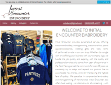 Tablet Screenshot of initialencounter.com
